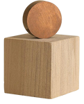 Oak Wood Table Lamp